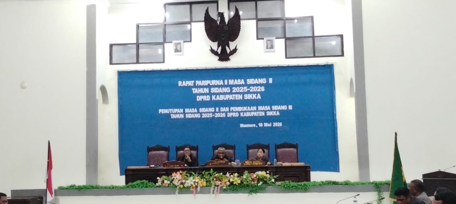 DPRD Sikka Tutup Masa Sidang II : Soroti Defisit APBD Rp. 49 Miliar Hingga Evaluasi Mutu Infrastruktur